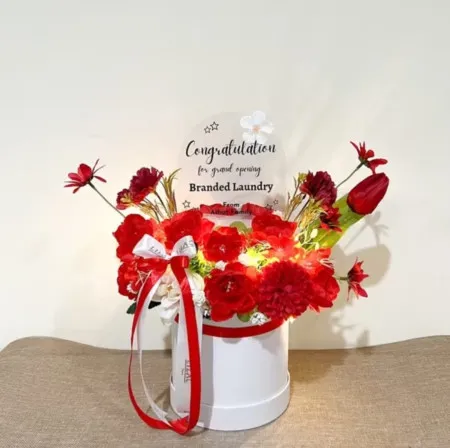 Bloom Box Akrilik Ucapan Grand Opening Leuwiliang